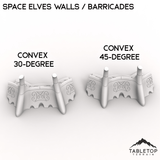 Space Elves Walls / Barricades