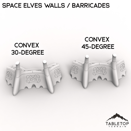Space Elves Walls / Barricades
