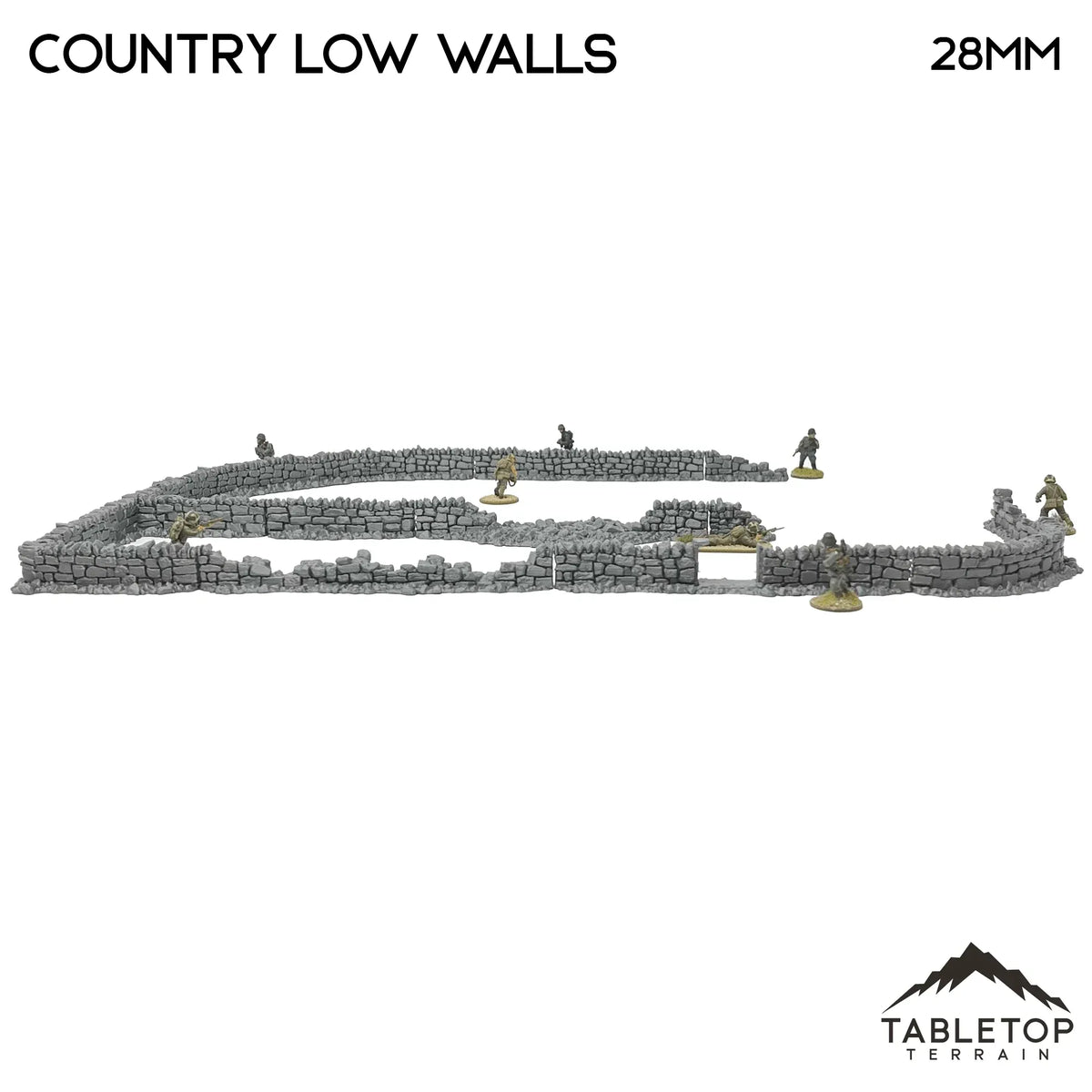Country High Walls / Low Walls - Country & King - Fantasy Historical Walls