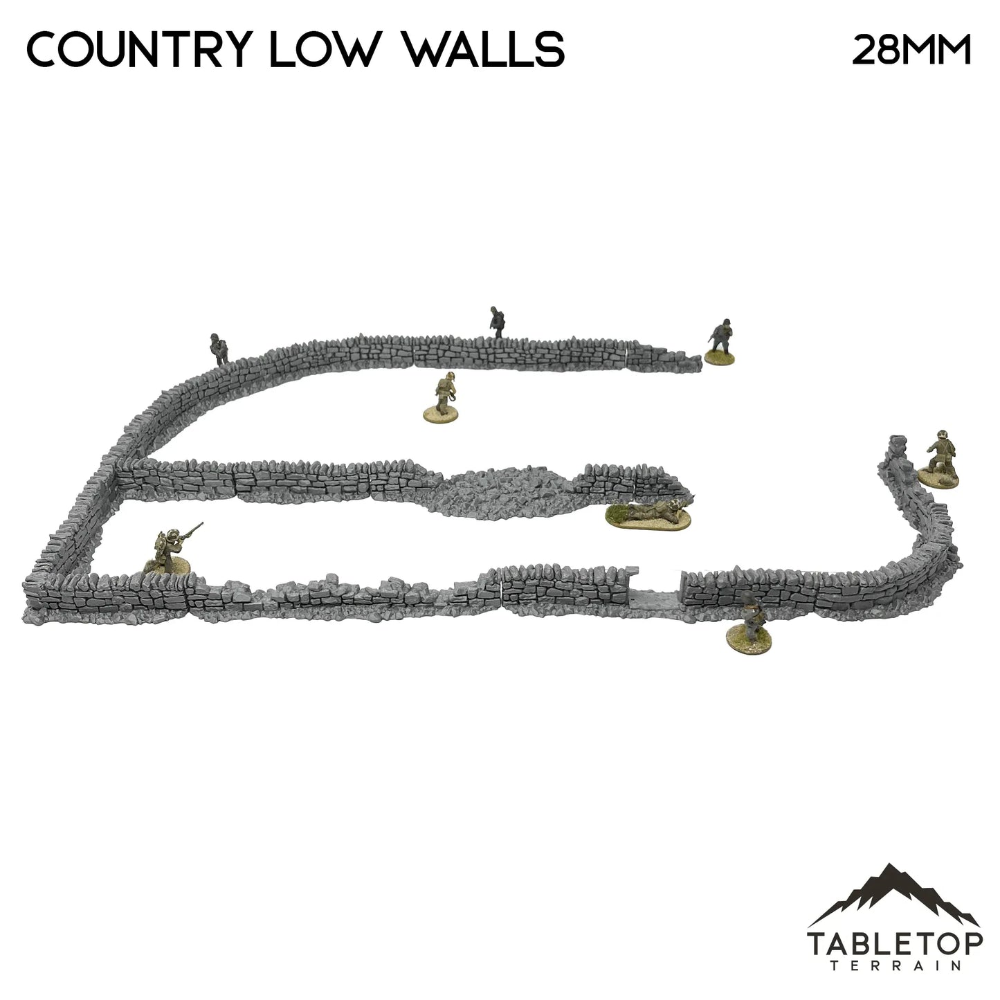 Country High Walls / Low Walls - Country & King - Fantasy Historical Walls