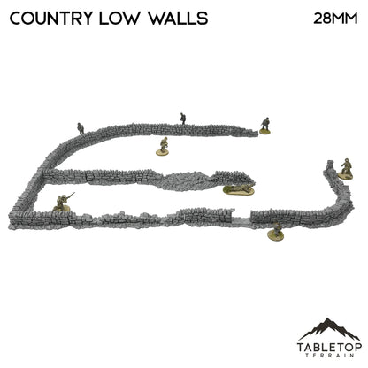 Country High Walls / Low Walls - Country & King - Fantasy Historical Walls
