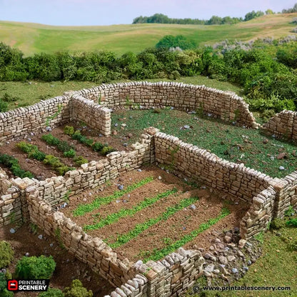 Country High Walls / Low Walls - Country & King - Fantasy Historical Walls