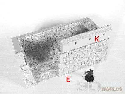 Samurai Castle Wall Set