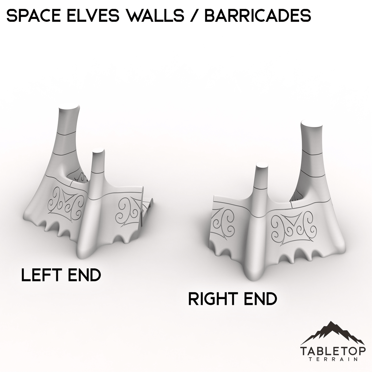 Space Elves Walls / Barricades