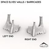 Space Elves Walls / Barricades