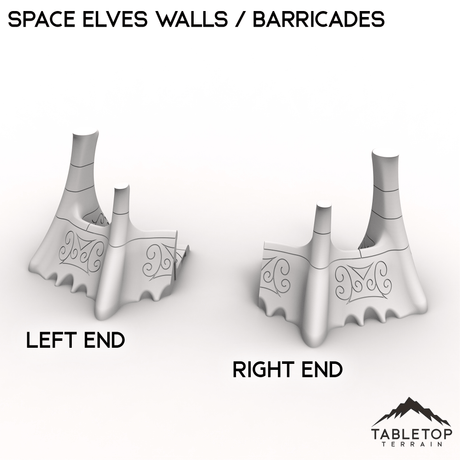 Space Elves Walls / Barricades
