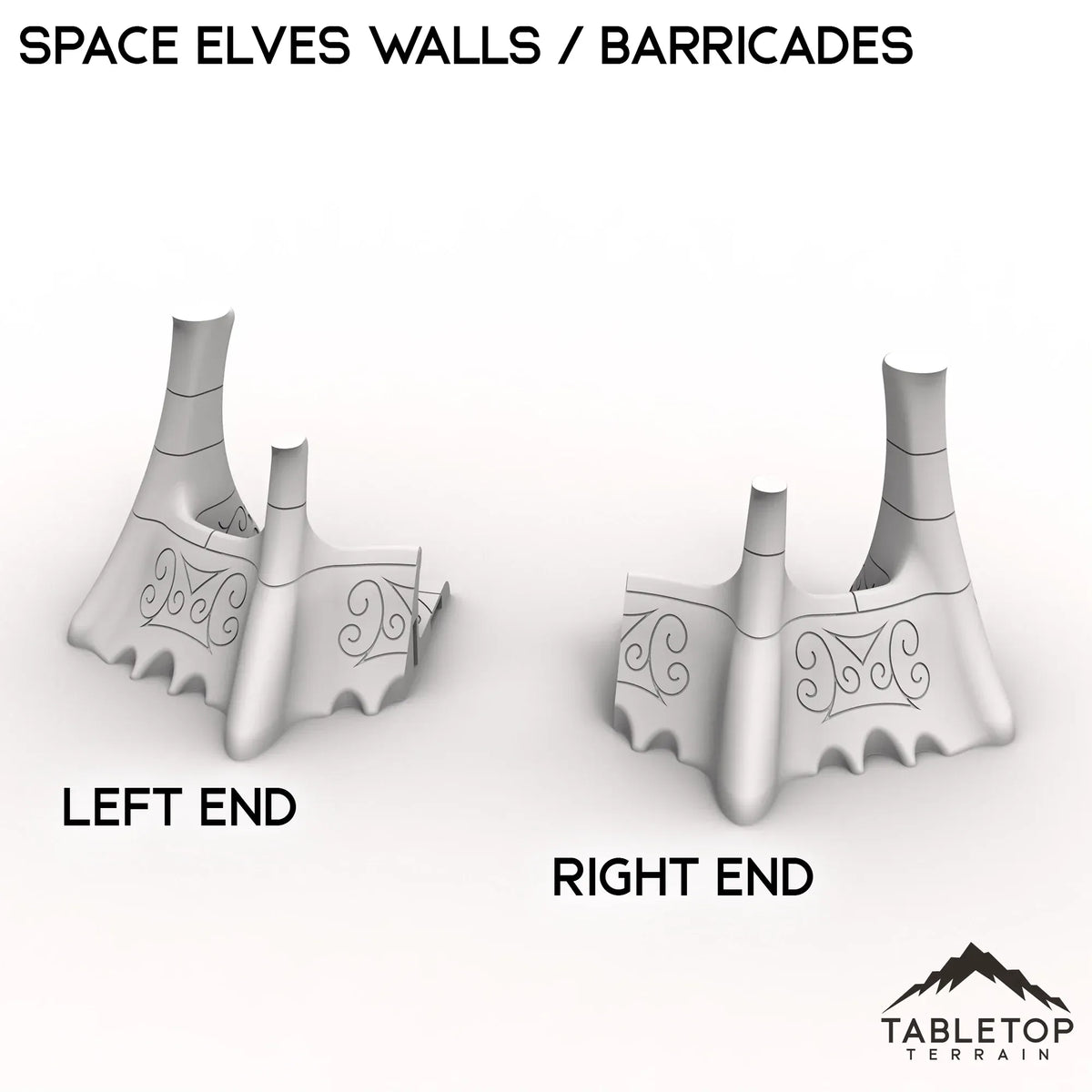 Space Elves Walls / Barricades