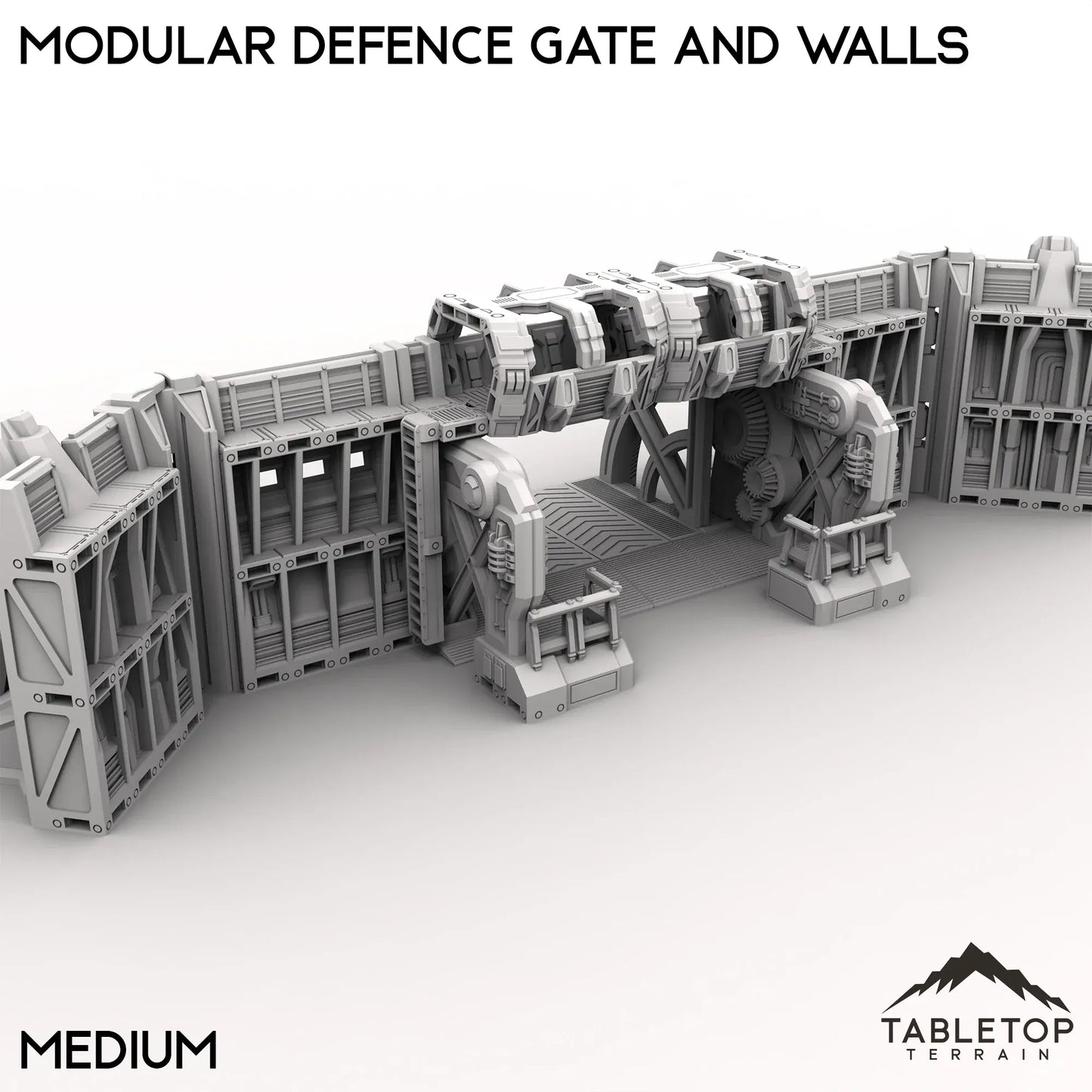 Modular Defense Gate and Walls