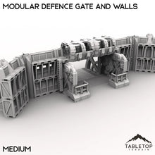 Modular Defense Gate and Walls