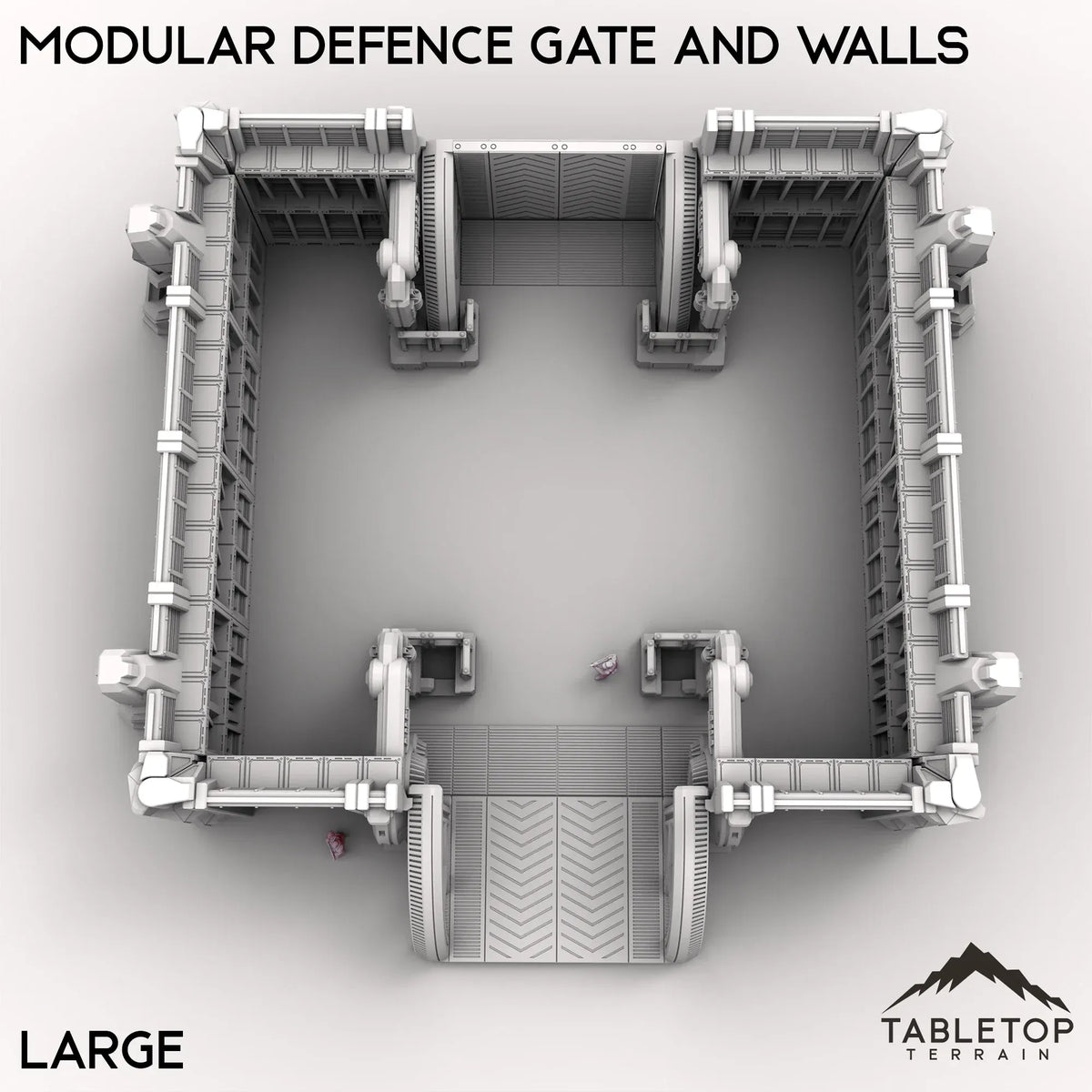 Modular Defense Gate and Walls