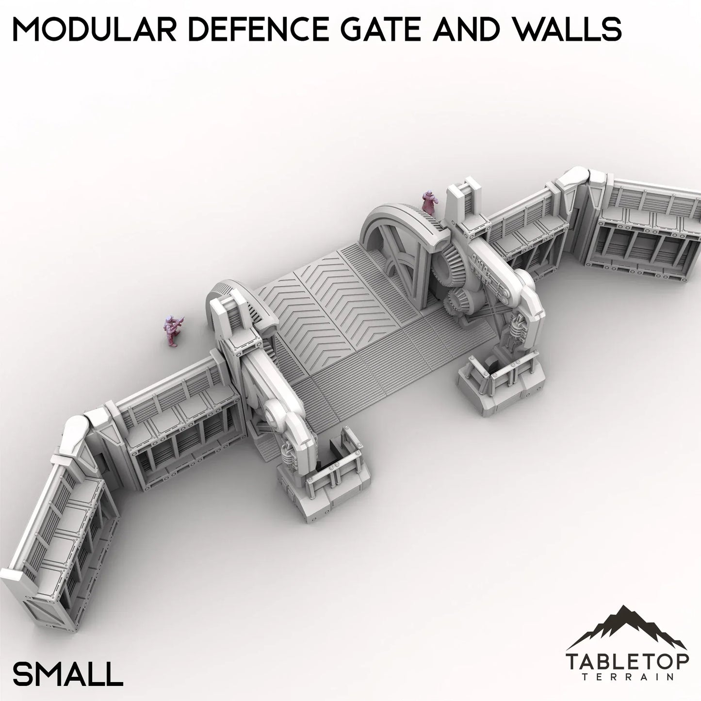 Modular Defense Gate and Walls