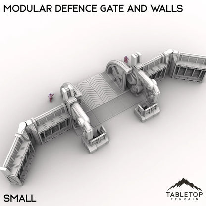 Modular Defense Gate and Walls