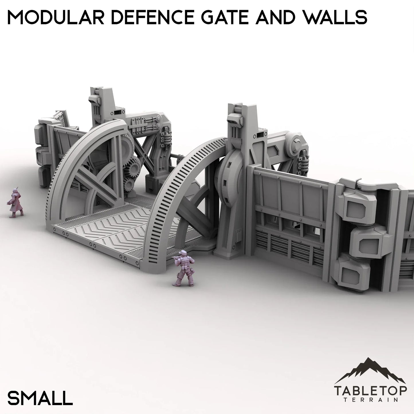 Modular Defense Gate and Walls