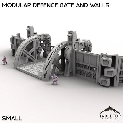 Modular Defense Gate and Walls