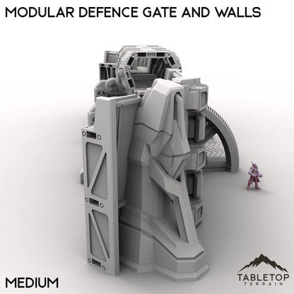 Modular Defense Gate and Walls