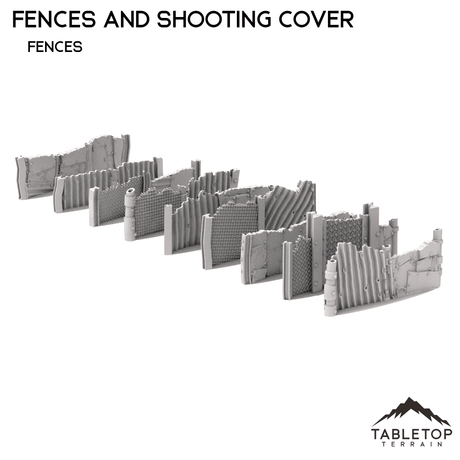 Ork Fences and Shooting Cover - Rivet City