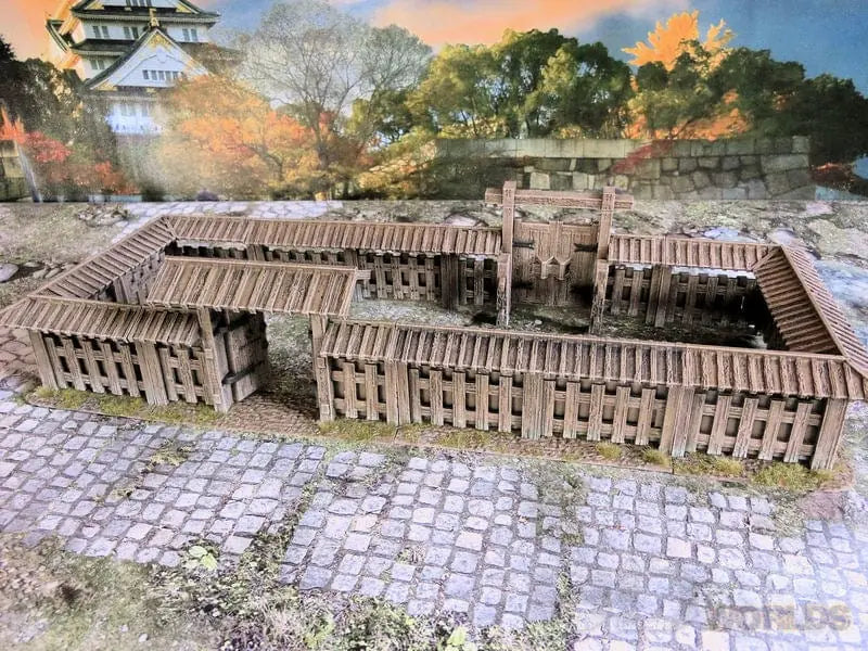 Samurai Wooden Wall Set