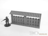 Samurai Wooden Wall Set