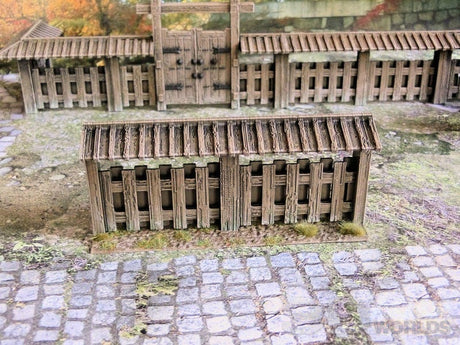 Samurai Wooden Wall Set