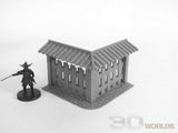 Samurai Wooden Wall Set