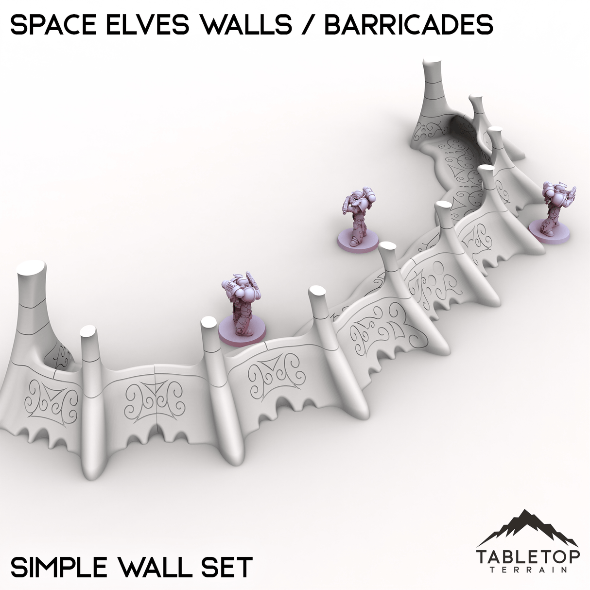 Space Elves Walls / Barricades