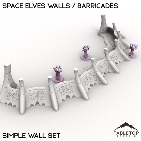 Space Elves Walls / Barricades