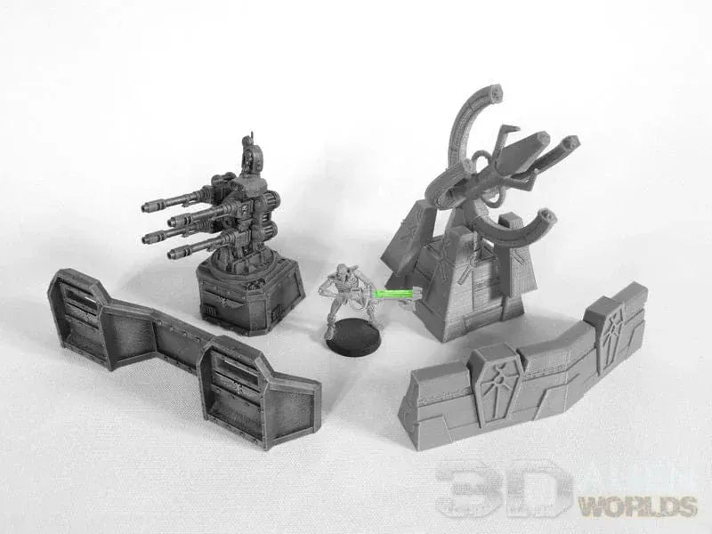 Slumbering Machines Defence Wall