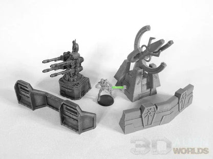 Slumbering Machines Defence Wall