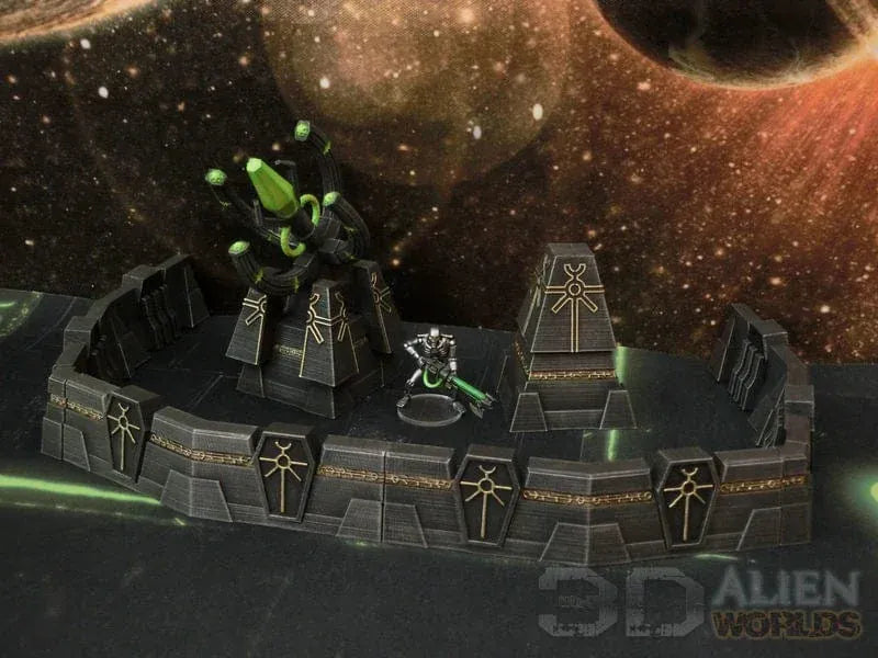 Slumbering Machines Defence Wall