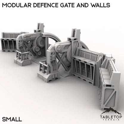Modular Defense Gate and Walls