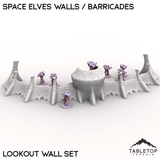 Space Elves Walls / Barricades