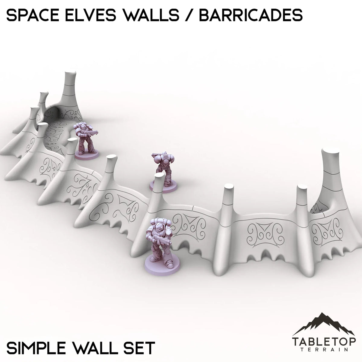 Space Elves Walls / Barricades