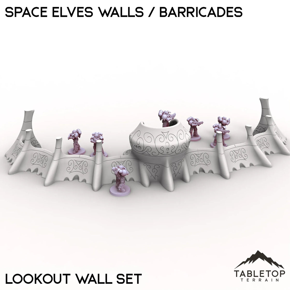 Space Elves Walls / Barricades