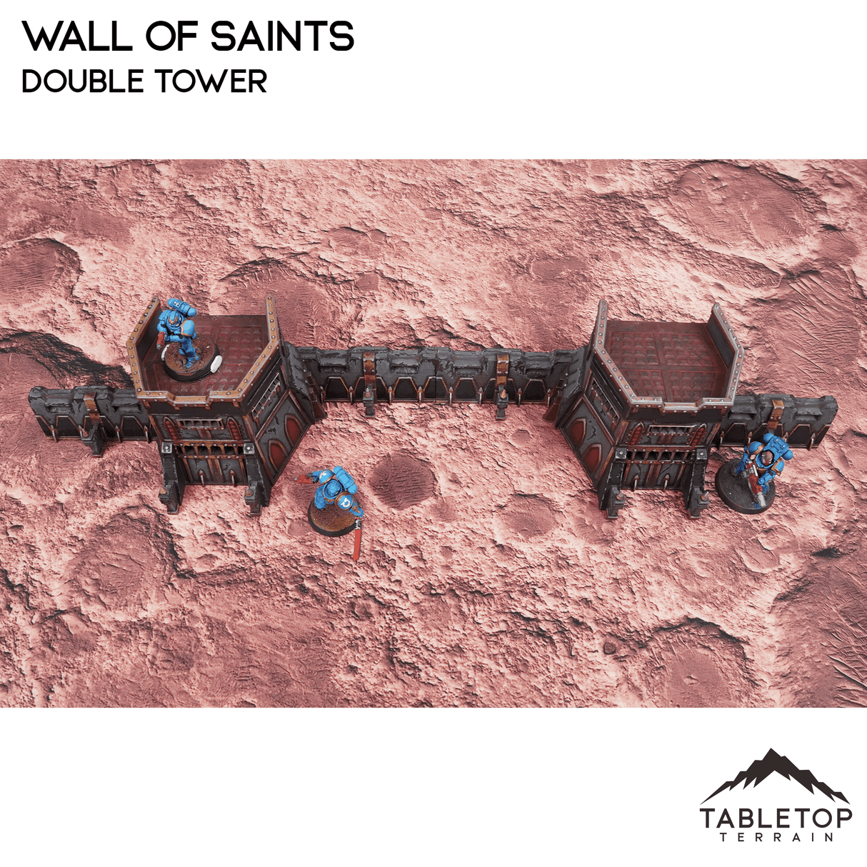 Wall of Saints Double Tower