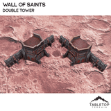 Wall of Saints Double Tower