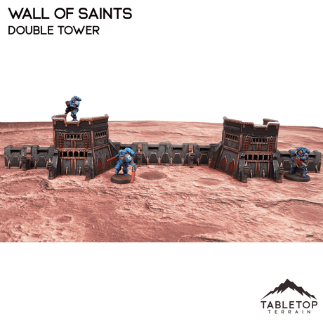 Wall of Saints Double Tower