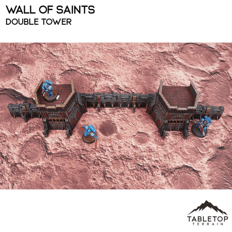 Wall of Saints Double Tower