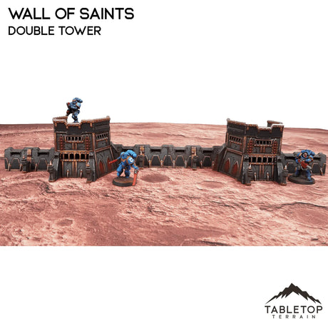 Wall of Saints Double Tower