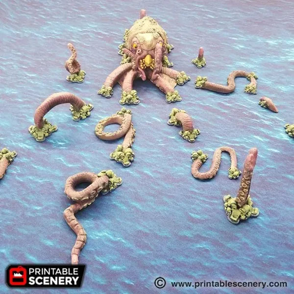 The Kraken - Pirate Scatter Terrain