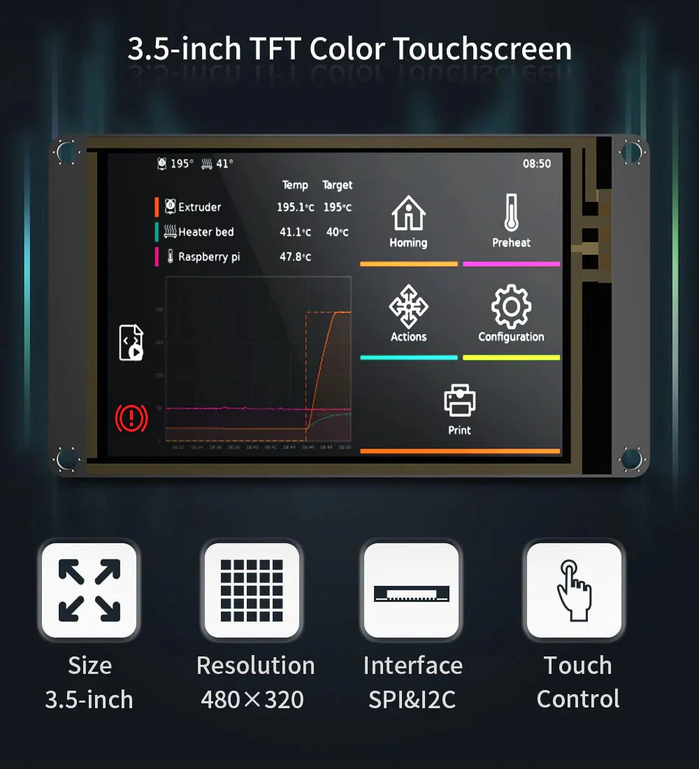 Touch Screen Display 3.5-inch TFT35 SPI (BTT)