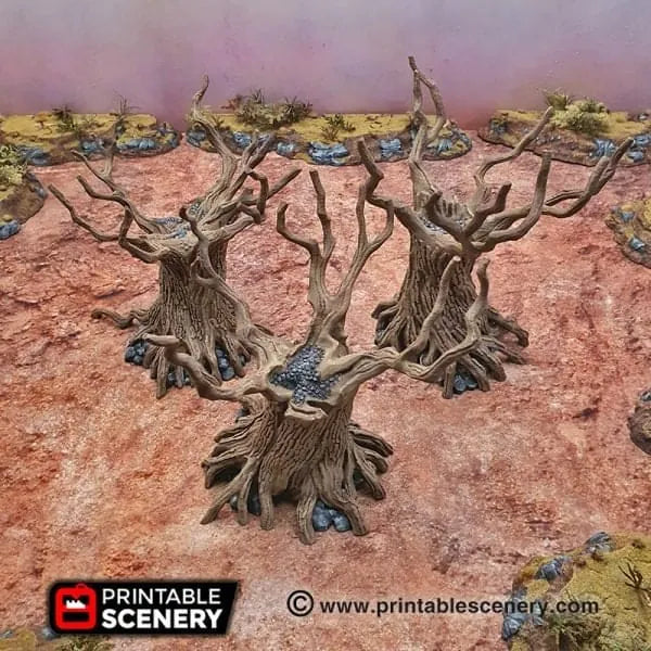 Twisted Trees - Scatter Terrain Trees