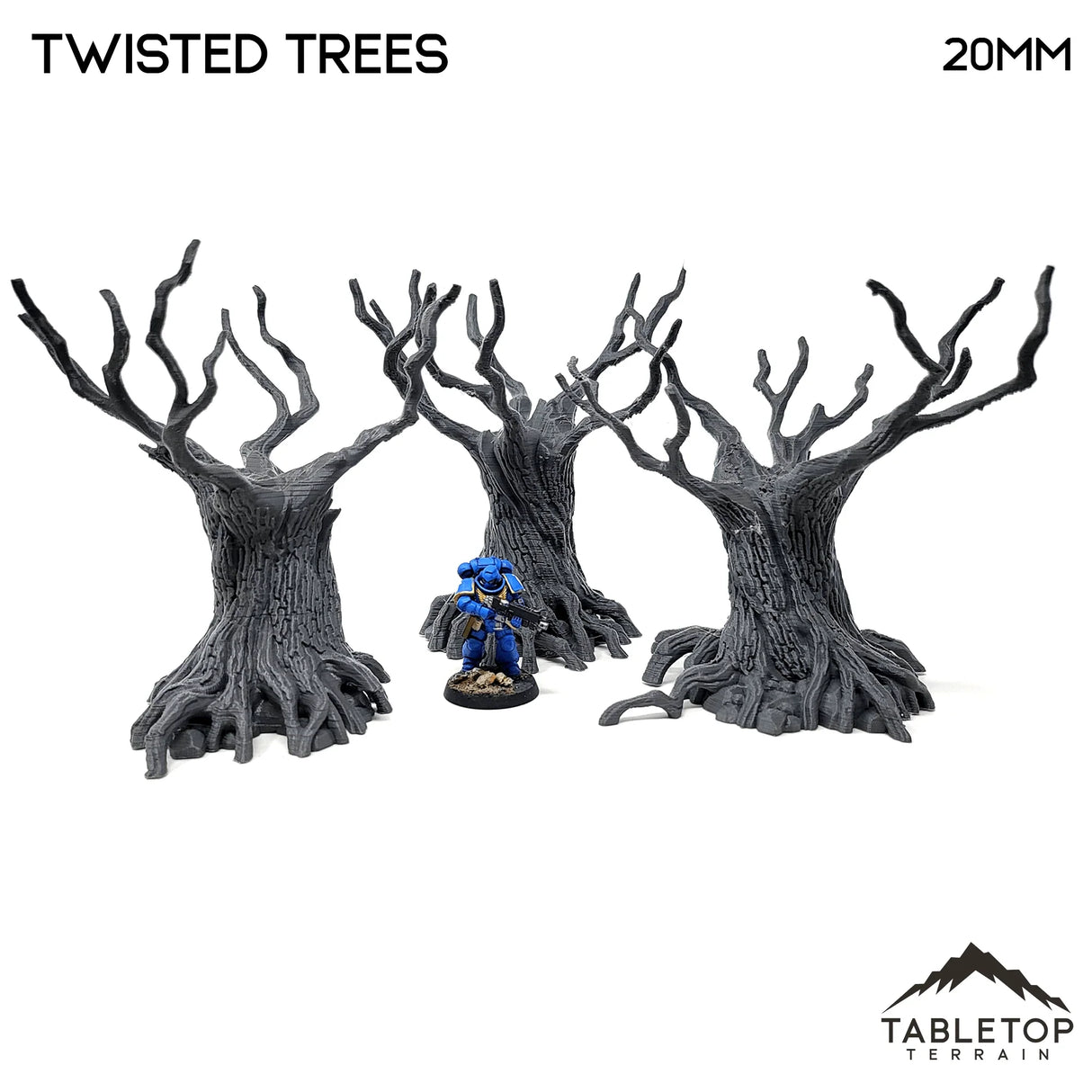 Twisted Trees - Scatter Terrain Trees