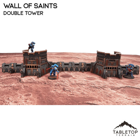 Wall of Saints Double Tower