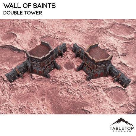 Wall of Saints Double Tower