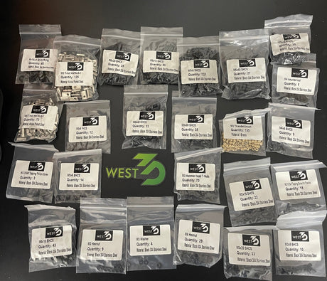 West3D Stainless Steel Fastener Kit for Voron 2.4 (BDF)