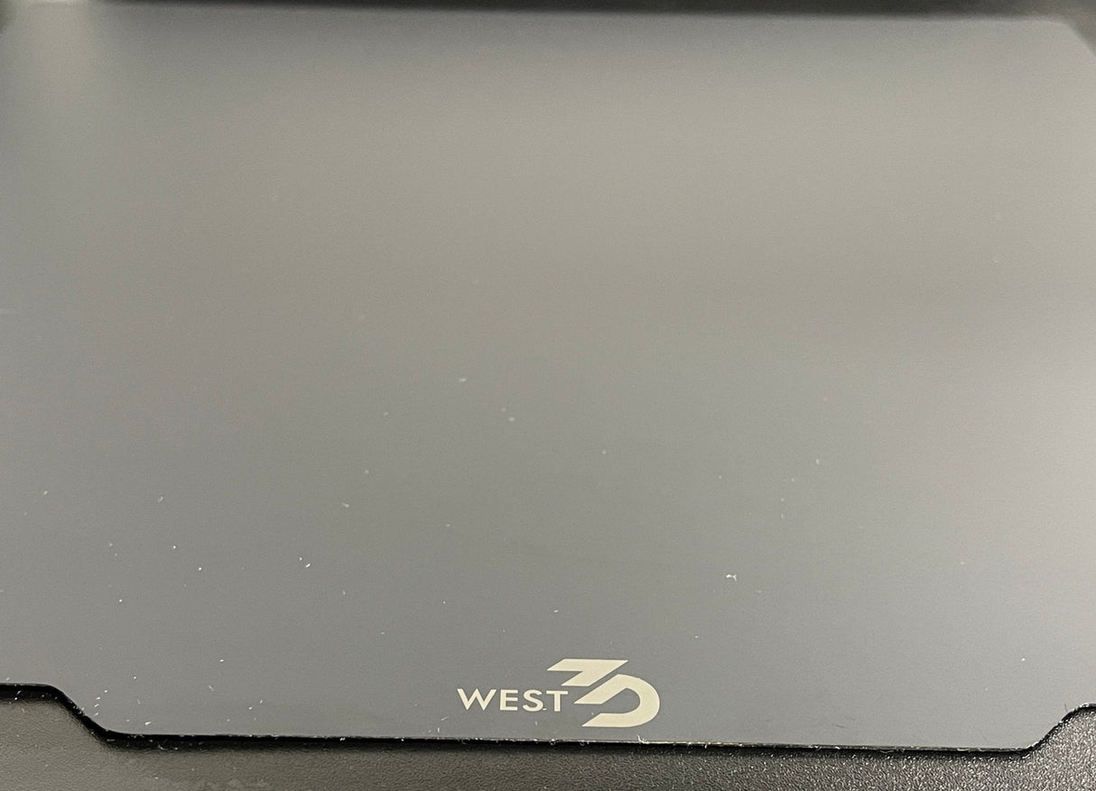 West3D's High Performance Black PEI Bed Flex Plates