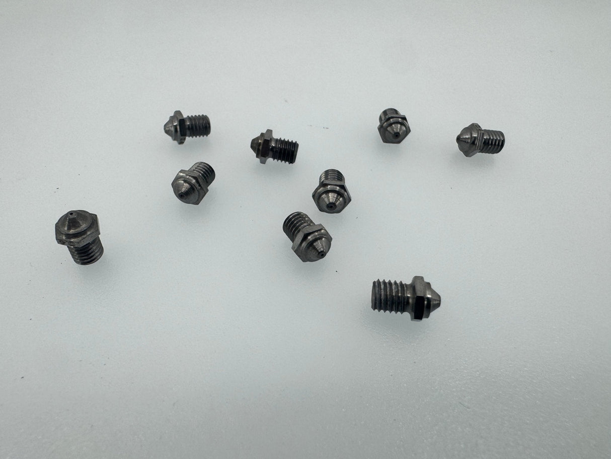 West3D's Undertaker Tungsten Carbide Nozzle (V6, Volcano, MK8, K1, FIN)