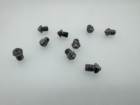 West3D's Undertaker Tungsten Carbide Nozzle (V6, Volcano, Bambu, MK8, K1, FIN)