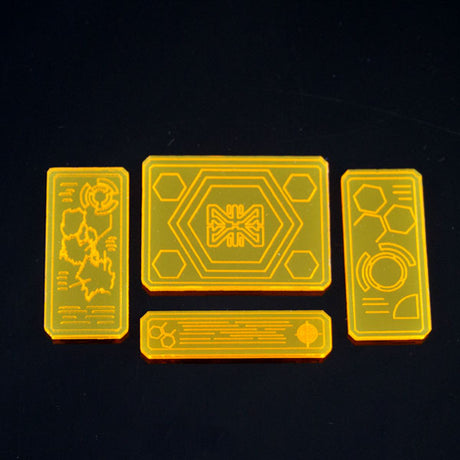 Fluorescent Scifi Screens