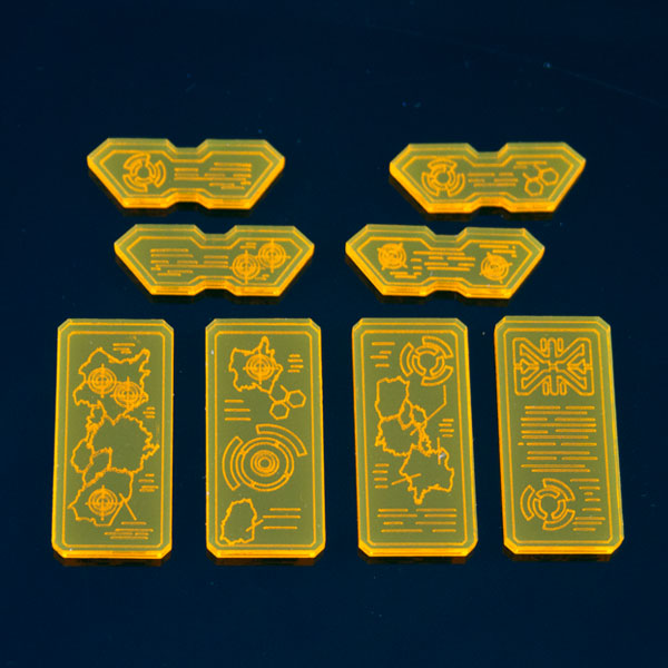 Fluorescent Scifi Screens